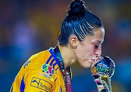El beso de Jenni Hermoso a la liga mexicana: «No he parado de llorar. Más que un título es una superación personal»