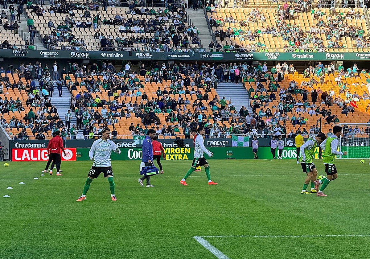 El Betis valora un entrenamiento a puertas abiertas en la Cartuja ...