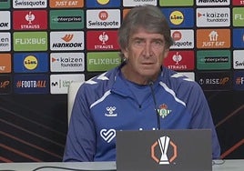 Pellegrini y su renovación con el Betis: «Ya veremos el momento adecuado cuando se llegue a una solución»
