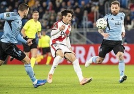 Frenazo al Rayo Vallecano en su viaje por Europa