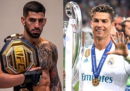 Cristiano Ronaldo une fuerzas con Ilia Topuria: entra como accionista en WOW, la mayor liga de MMA de España