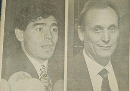 La portada viral de ABC después de 33 años: «El Betis ofrece novecientos millones de pesetas por Maradona»