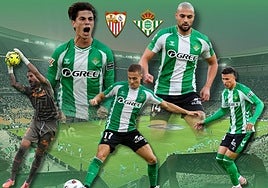 Los jugadores del Betis que se estrenan en el derbi contra el Sevilla