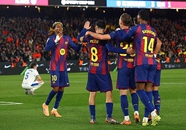 Este Barça sólo gana en España