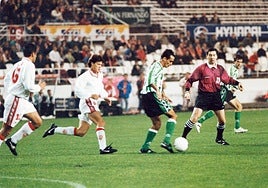 Así le fue a Matías Almeyda en el único derbi Sevilla - Betis que disputó como jugador en el Ramón Sánchez-Pizjuán