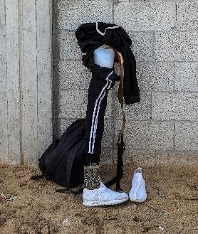 Imagen secundaria 2 - La mayoría de los jugadores que participan en estos equipos de amputados resultaron heridos en guerras y operaciones militares de los últimos años en la franja de Gaza