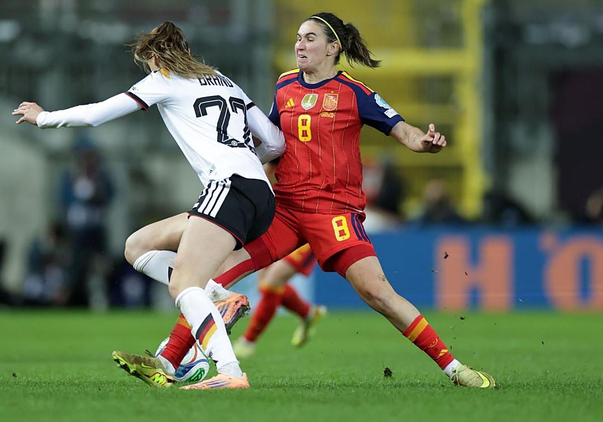España - Alemania, estadísticas del partido de vuelta de la final de la Liga de las Naciones femenina