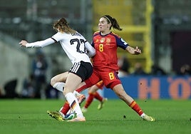 España - Alemania, estadísticas del partido de vuelta de la final de la Liga de las Naciones femenina
