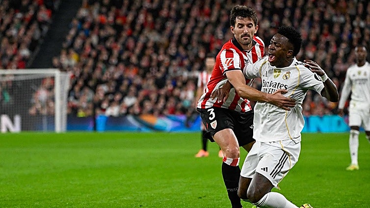 Un San Mamés adormecido, al que solo espoleó Vinicius: «Nos vamos con escozor»