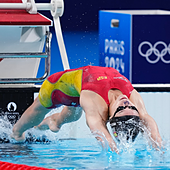 La española Carmen Weiler, campeona de Europa de 200 espalda en piscina corta
