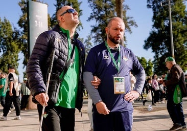 Los servicios de accesibilidad del Betis para los aficionados con movilidad reducida