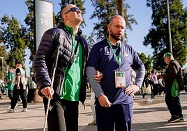 Los servicios de accesibilidad del Betis para los aficionados con movilidad reducida