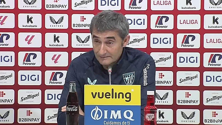 Ernesto Valverde: "Tenemos ganas de resarcirnos del 0-3 ante el Real Madrid"