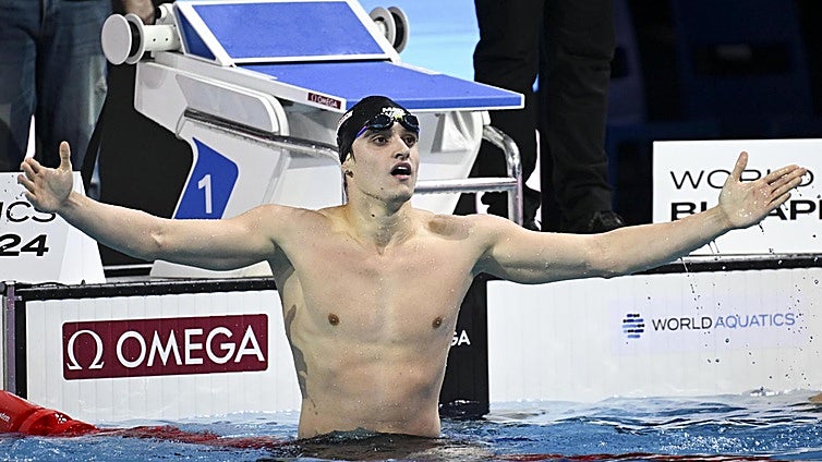 Carles Coll, oro europeo en los 200 braza