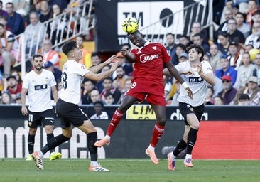 Valencia - Sevilla: Lo tiró todo por la borda en el descuento (1-1)