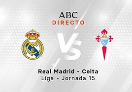 Real Madrid - Celta, estadísticas del partido
