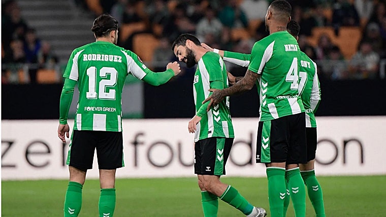 Isco, when being replaced at Betis-Utrecht in the Europa League