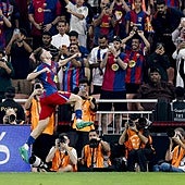 Mayoría aplastante de aficionados del Barça, pitada a los Williams y bastantes mujeres en pandilla