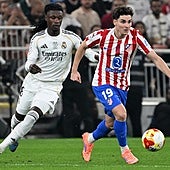 Julián Álvarez, trabajo sin descanso y sin goles