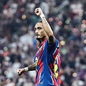 El uno por uno de la final: Raphinha vuelve a destrozar al Madrid