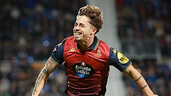 Soriano, de talento obviado por Simeone a héroe en La Coruña