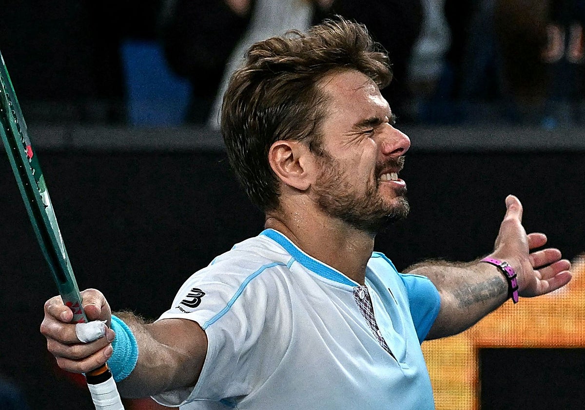 Stan Wawrinka, tras su triunfo ante Gea