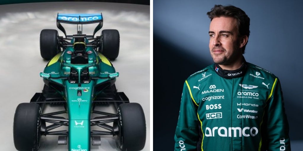 Alonso tiene fe en el nuevo Aston Martin: «Vamos a ir de menos a más»
