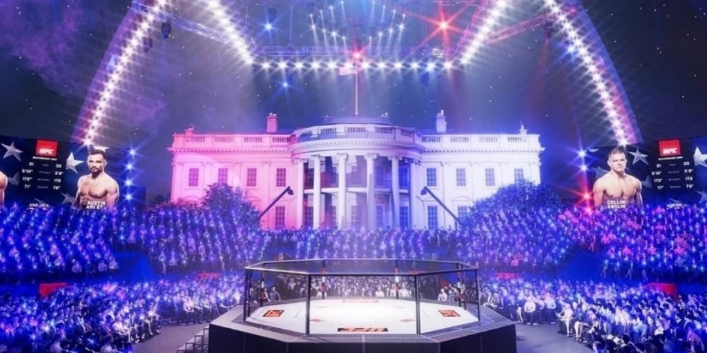 Así será el evento de la UFC en la Casa Blanca: «6 o 7 combates y 4.000 espectadores VIP»