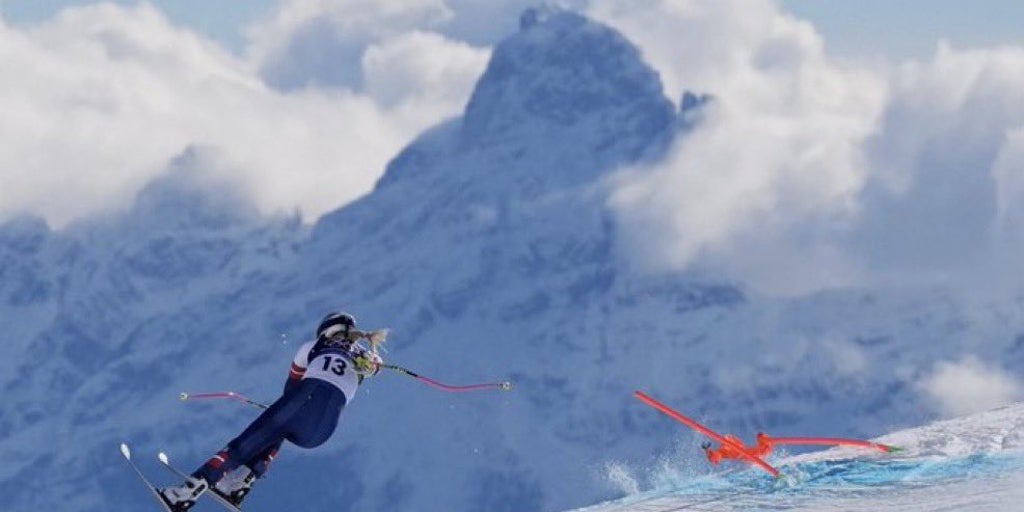 Lindsey Vonn, tras su dura caída: «No me arrepiento. La vida es muy corta para no tomar riesgos»