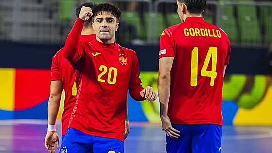 David Novoa, el cachorro que deslumbra con España en Liubliana