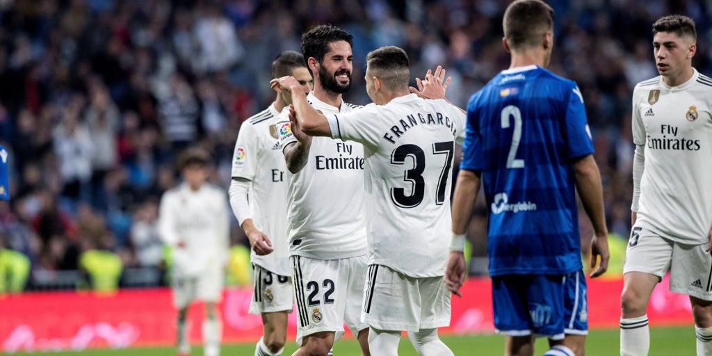 Isco, padrino de Fidalgo hace siete años
