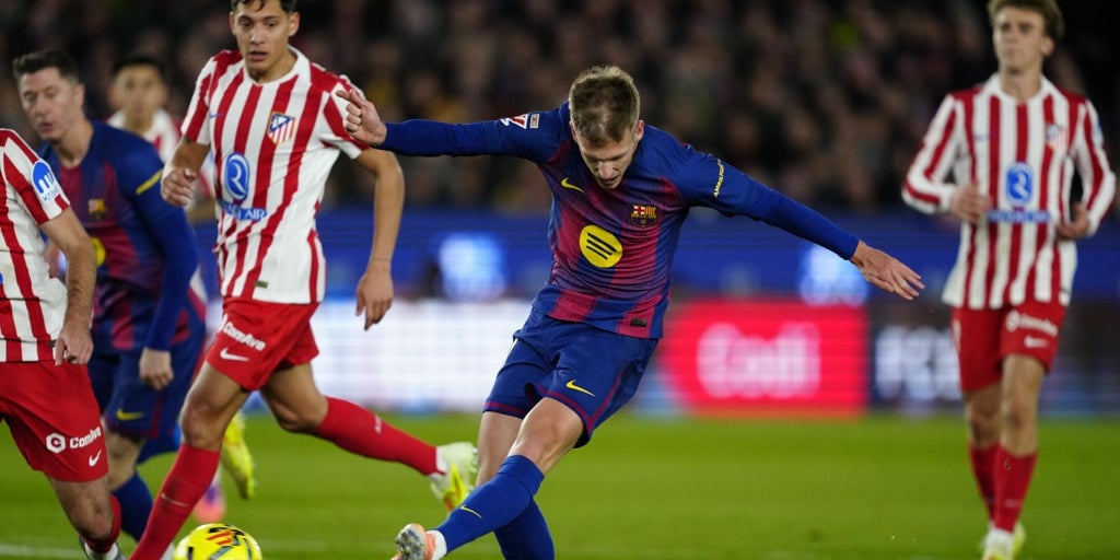 Atlético de Madrid - Barcelona en directo: resultado, goles y ganador del partido de ida de las semifinales de la Copa del Rey