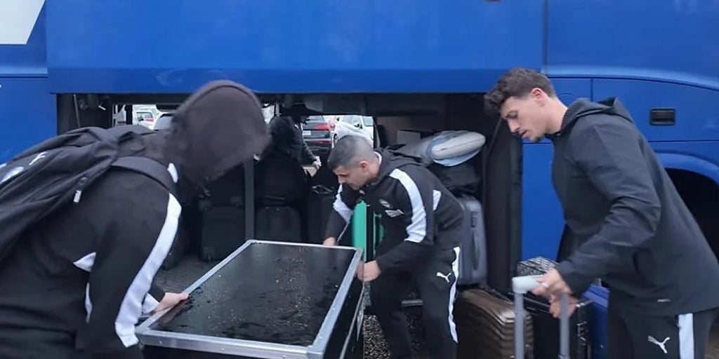 La borrasca Oriana complica sobremanera el viaje del Alavés a Sevilla