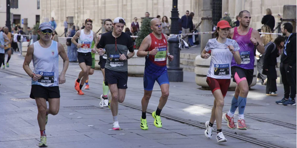 Dónde están los puntos de animación del Maratón de Sevilla 2026