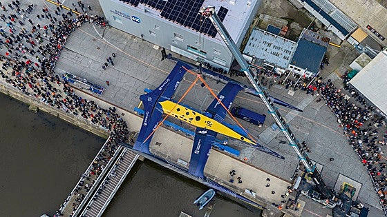El Gitana 18 fue presentado en sociedad en su casa de Lorient