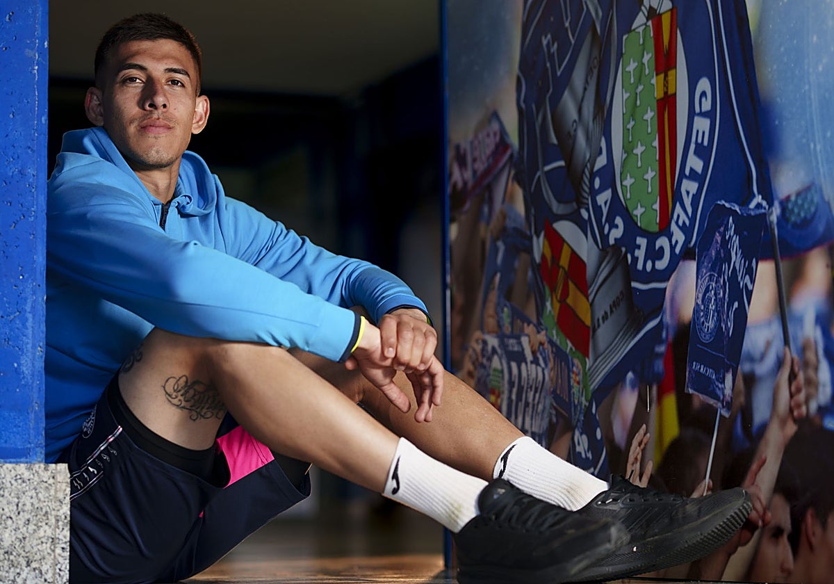 Romero, posando para ABC antes de la entrevista