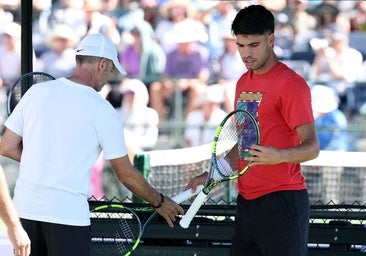 Alcaraz mejora sin Ferrero: «La clave es que en pista controlo más las emociones»