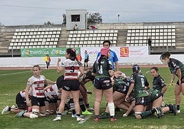 Inapelable derrota de las Cocos ante el CRAT coruñés en la Cartuja (17-37)