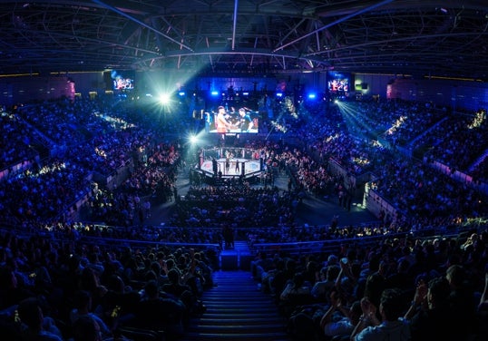 Ambiente del Madrid Arena durante WOW 27