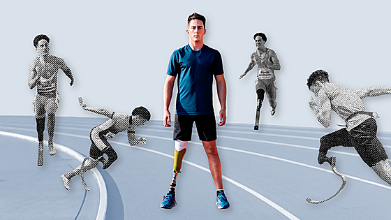La historia de Alberto Ávila, el atleta paralímpico que quiere demostrar en televisión que no hay límites