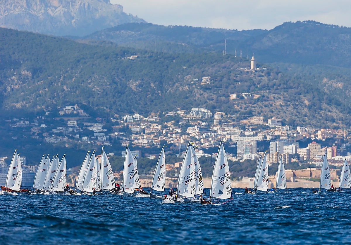 Más de 300 barcos compiten en la antesala del Trofeo Princesa Sofía