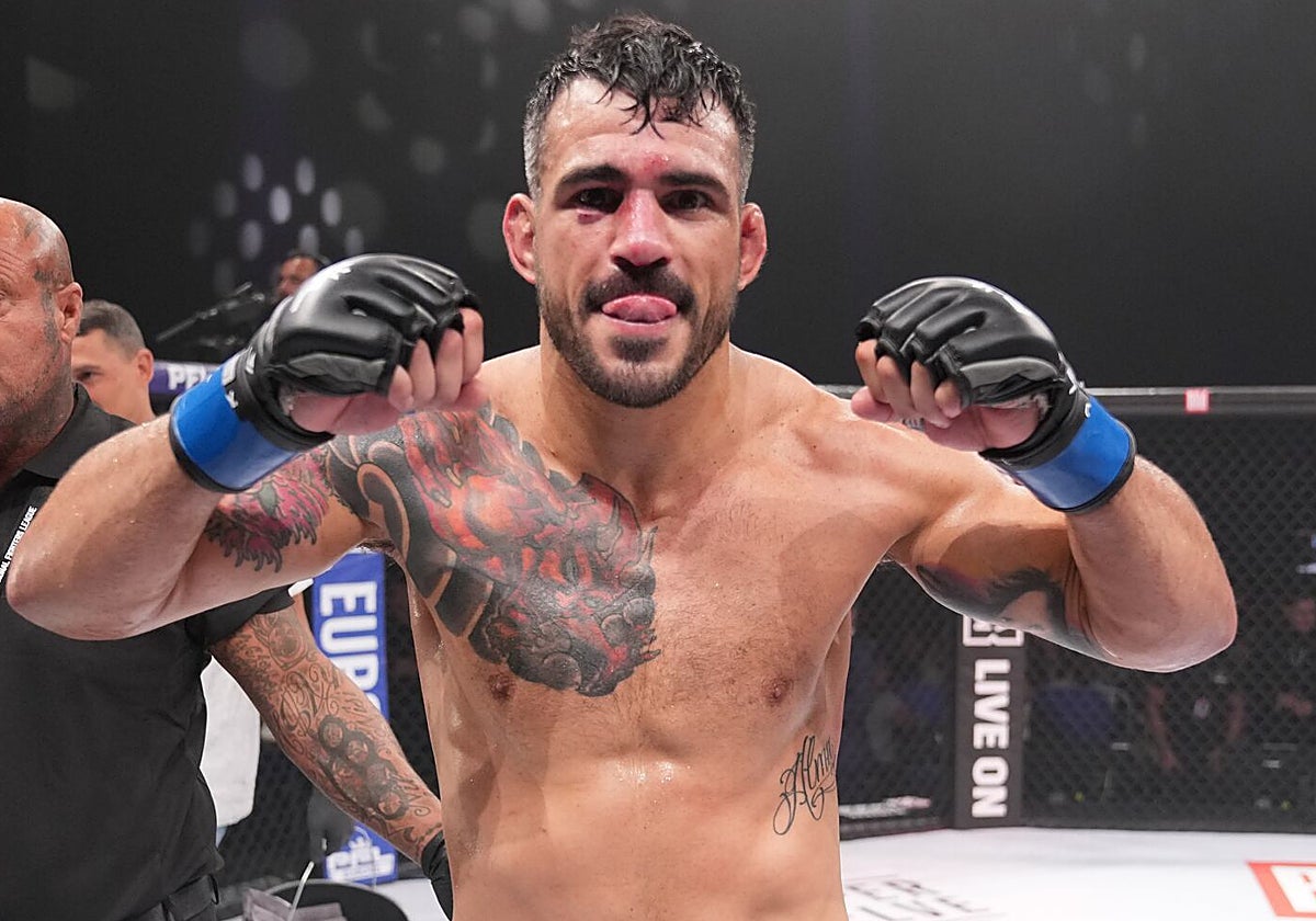 Acoidán Duque, histórico de las MMA españolas: «Estoy mejor que en mis inicios»