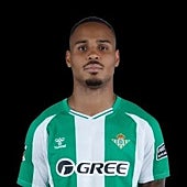 Imagen - Igualó la lucha física con Tetteh, pero quedó marcado pronto con una tarjeta. Pellegrini lo dejó en el descanso.