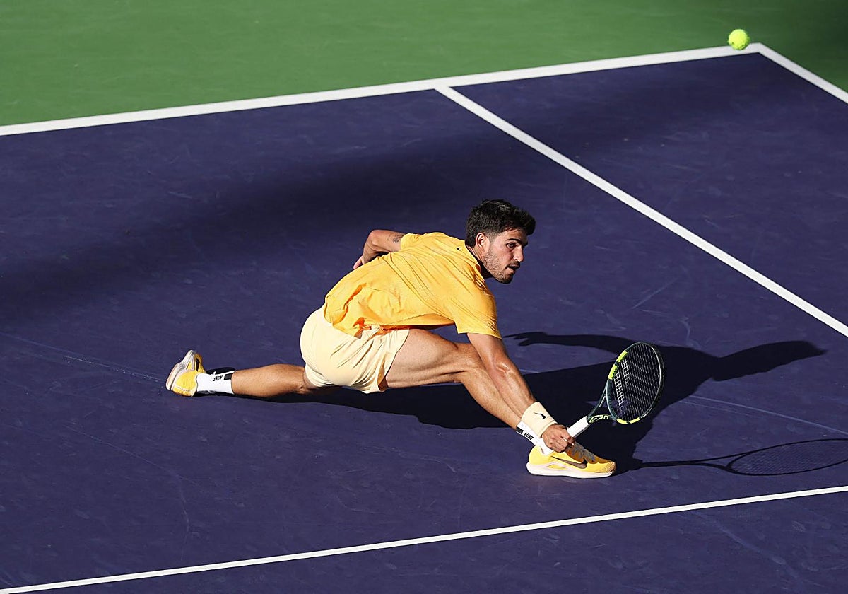 Alcaraz’s 16-Match Win Streak Ends Against Dominant Medvedev in Indian Wells Semifinal