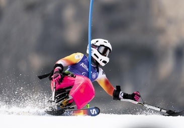 Audrey Pascual pone el broche con un bronce en eslalon