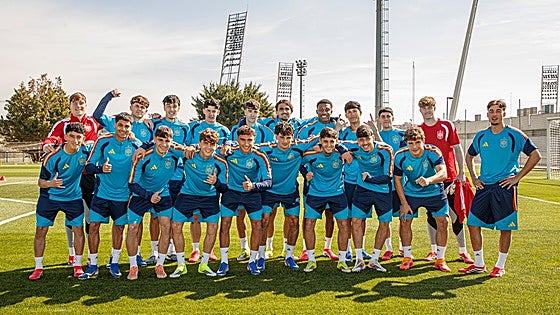 El exsevillista Alexis Ciria brilla con la sub 18
