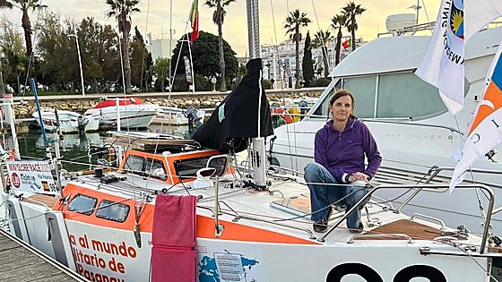 Pilar Pasanau da la vuelta al mundo en solitario