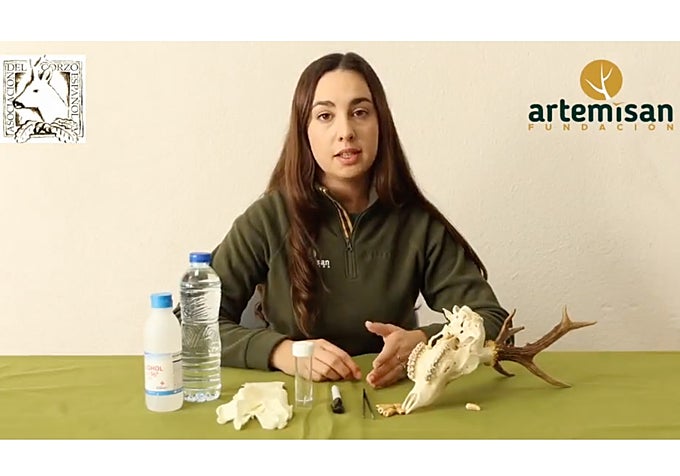 Elena Fuentes, bióloga, técnica de la Fundación Artemisan y directora de la Federación Andaluza de Caza en Cádiz