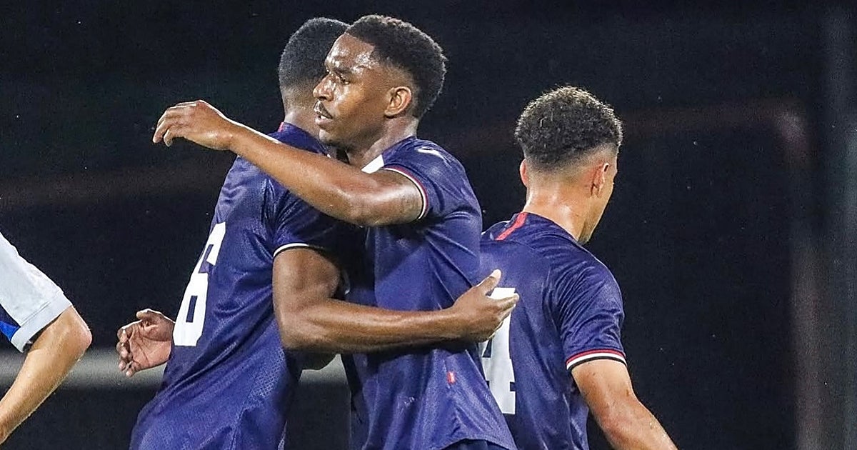 Junior abre el marcador para República Dominicana frente a El Salvador (2-2)