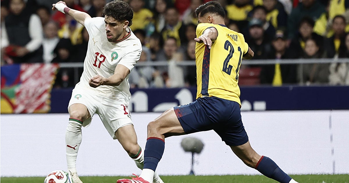 80 minutos para Abde en el empate entre Marruecos y Ecuador (1-1)